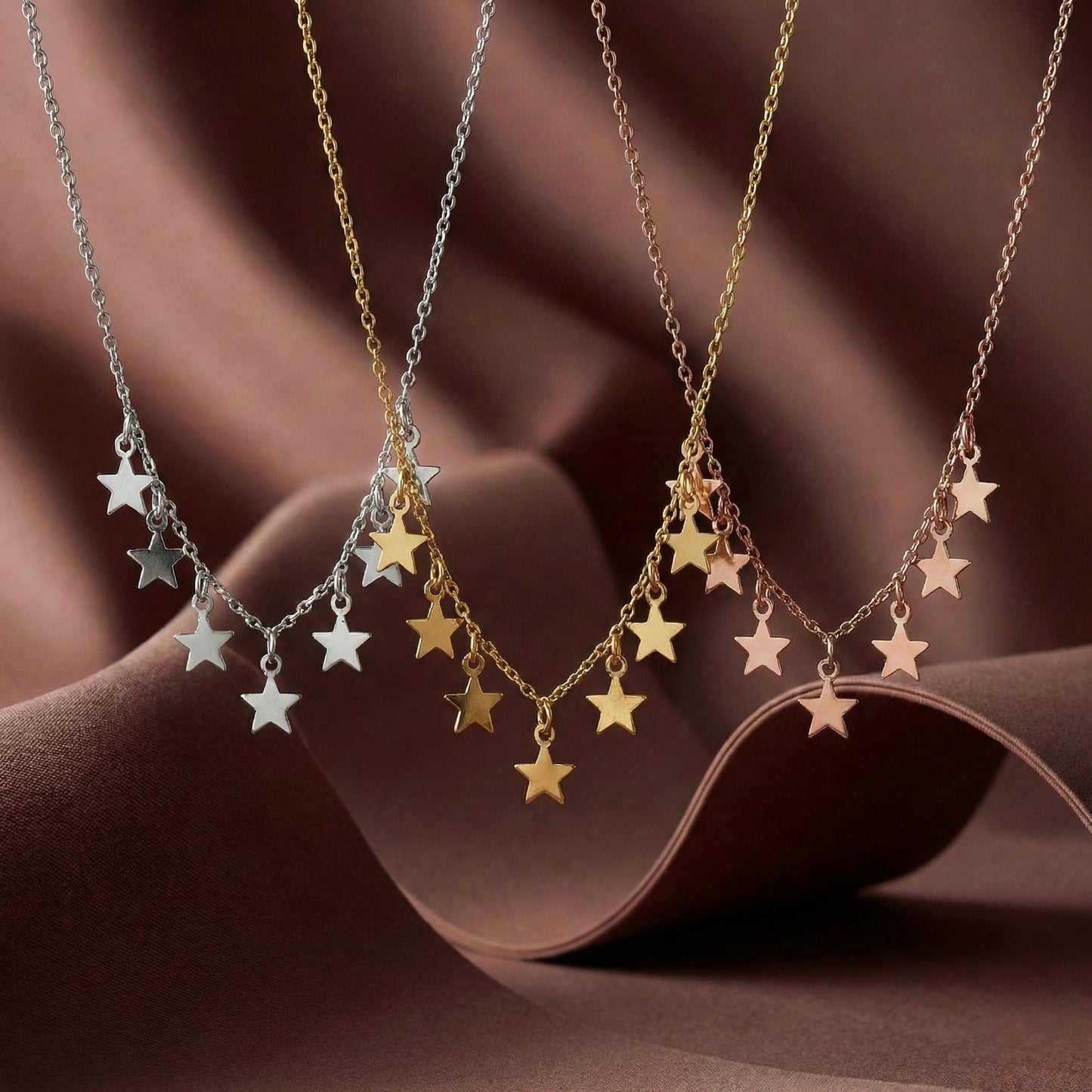 Stella Multi-Star Kolye