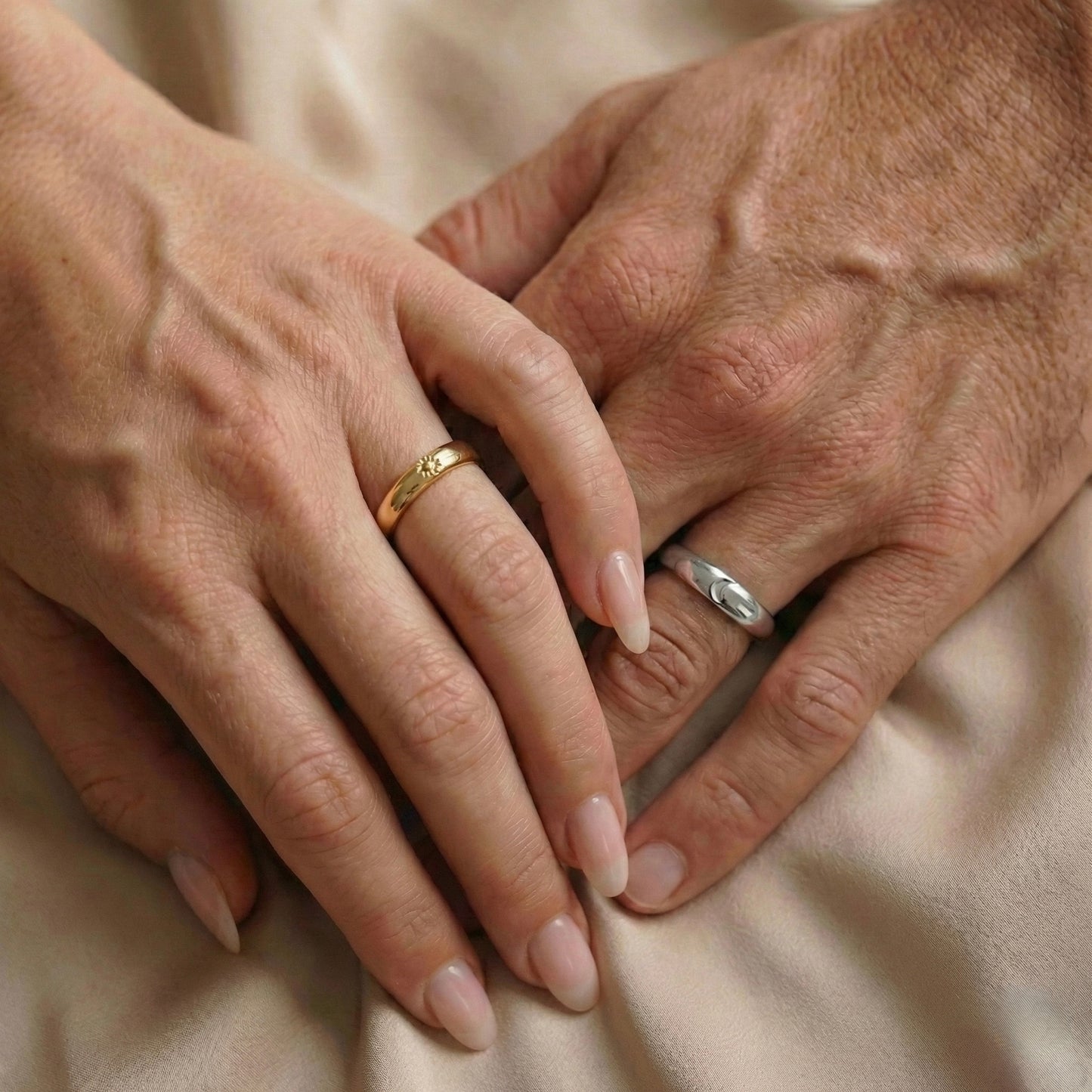 Sol & Luna Couple Yüzük Seti