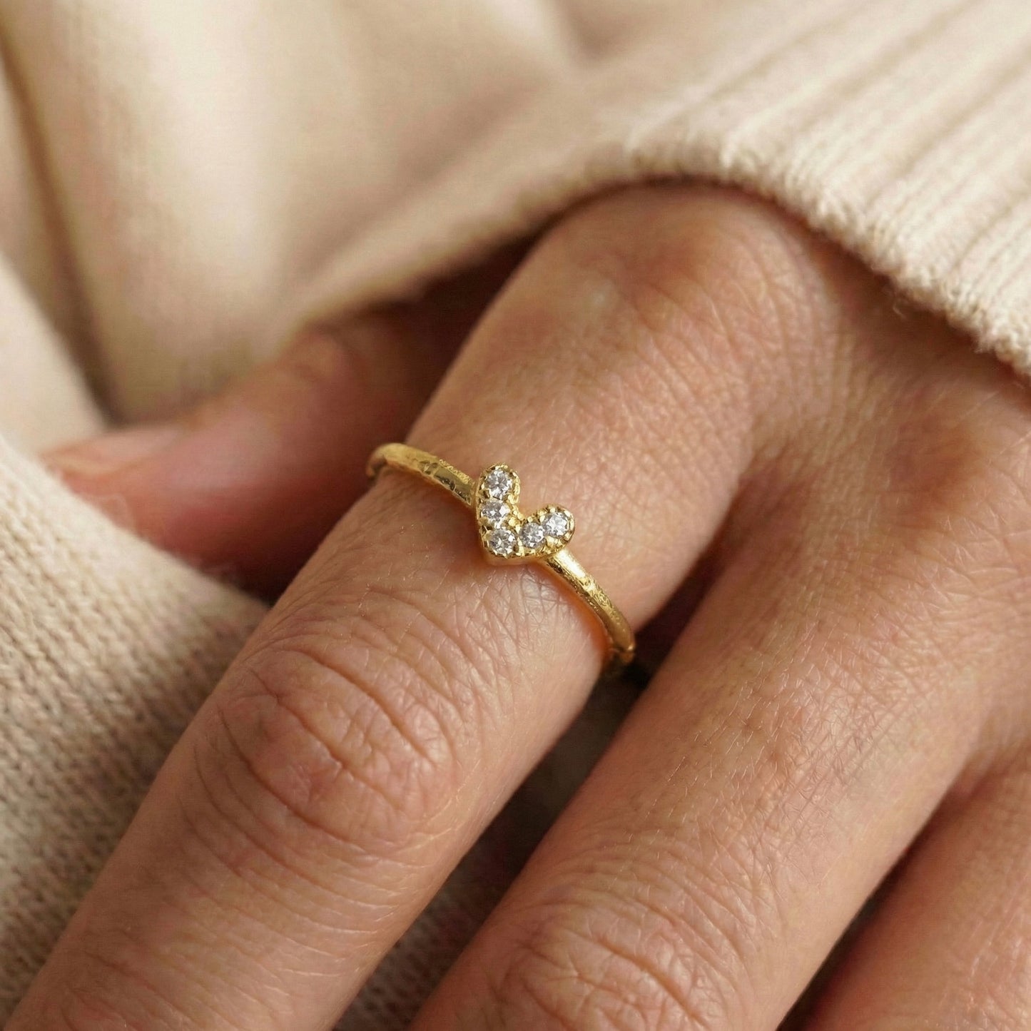 Glimmer Heart Yüzük