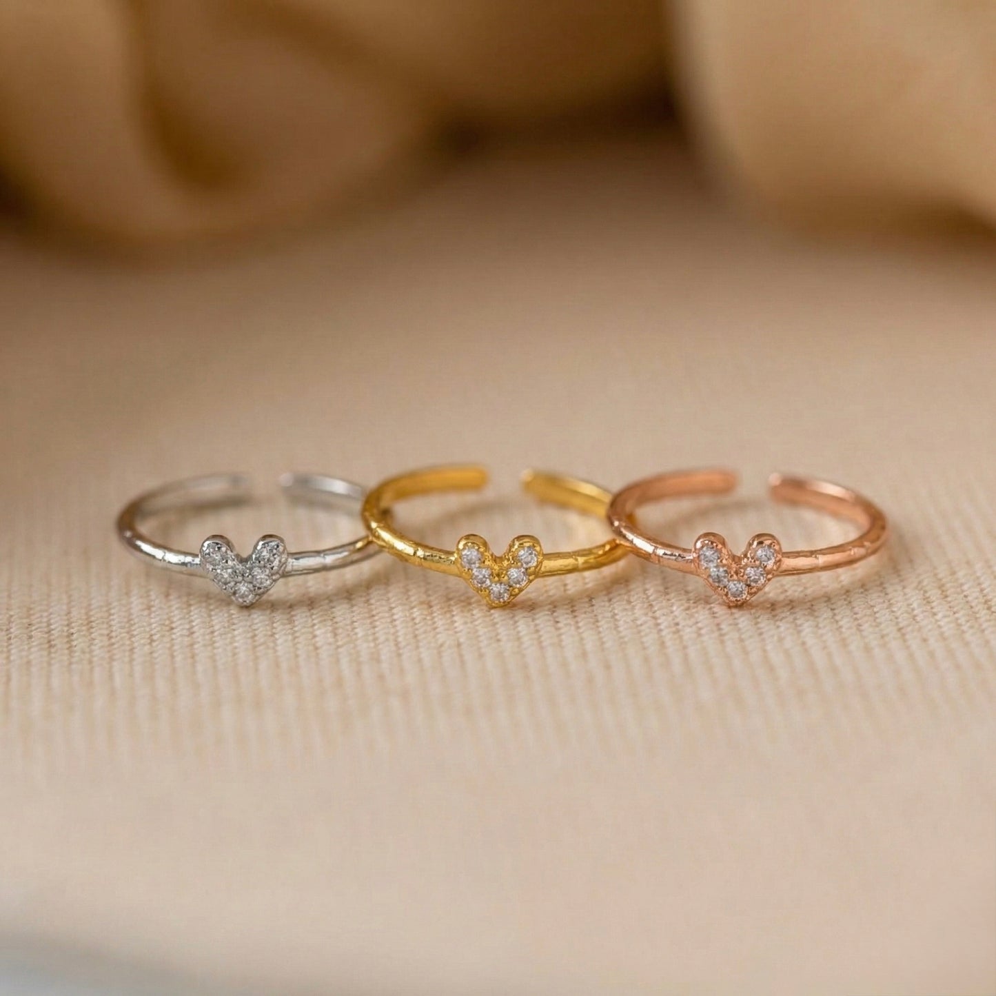 Glimmer Heart Yüzük